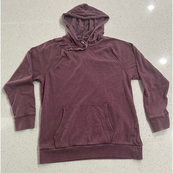 American Eagle Tops - American Eagle Long Sleeve Hooded Shirt-Women's Size Small